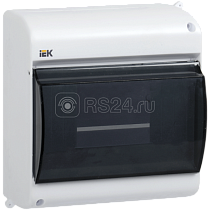 Бокс КМПн 2/6 проз/дв навес. IP30 бел ИЭК 61358
