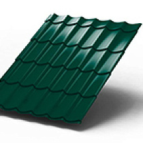 Металлочерепица МП Ламонтерра NormanMP (ПЭ-01-6005 0,5) 49252