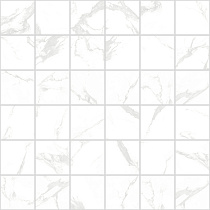 Метрополь бианко Мозаика ММ13161 30х30 глянцевая