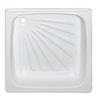 Поддон стальной эмалир. 0,8х0,8х0,16 07086