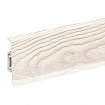 Плинтус пластиковый Rico Leo №173 дуб беленый 2,5м 44167