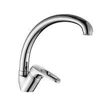 Смеситель для кухни с высоким поворотным изливом DR21021, DECOROOM 68139