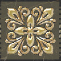 Роял Бордюр чёрный AD\B484\60045 6,3х60 глянцевый