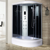 Душевая кабина River DUNAY 120/80/24 ТН 120*80*210 см, низкий поддон, тонированные стекла, с гидромассажем 69668