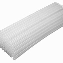 Стержни сменные с клеем 11,2х200мм прозрачные уп.6шт. КЕДР 117-0003 54938