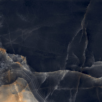 Интерстеллар Блэк Керамогранит чёрный 80х160 полированный