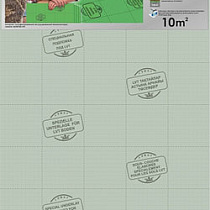Подложка листовая зеленая для LVT/ПВХ плитки 1000*500*1,5мм (10м2) 66673