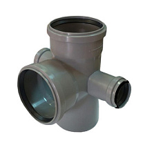 Крестовина D=110х50х50х110 90* ПП 2-х плоскостная 59466