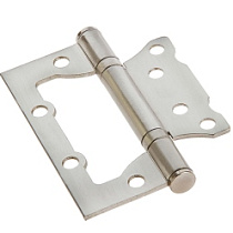 Петля накладная ФЗ Е-2ВВ-100 SN Матовый никель (без врезки) 64338