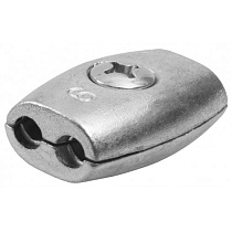 Зажим бочонок 6 мм 33416