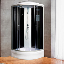 Душевая кабина River DESNA 90/24 TH 90*90*210 см низкий поддон, тонированные стекла 69168