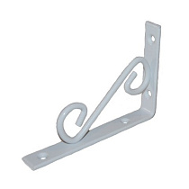 Кронштейн декоративный (плоский) 200х125 белый WOР 200 44579