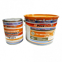 Грунтовка ДекоТек  ГФ-021 серая 2,8кг 50294