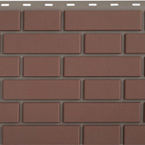 Панель Клинкерный Кирпич Жженый (1,220м х 0,440м х0,017м) 1уп/10шт  Альта Профиль 54583