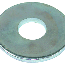 Шайба плоская, D - 8 мм, оцинкованная увеличенная 04476