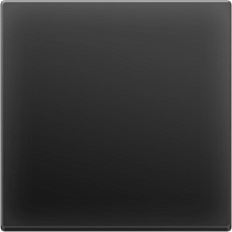 Выключатель одноклавишный (черный матовый) W1110008 WERKEL 42379