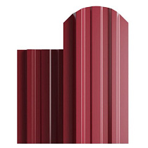 Штакетник металллический МП Lane-О 16.5х99  (ПЭ-01-3003 Красный рубин 0.45) 67705