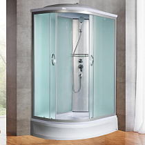 Душевая кабина River NARA 120/80/24 МТ 120*80*210см средний поддон, матовые стекла 71567