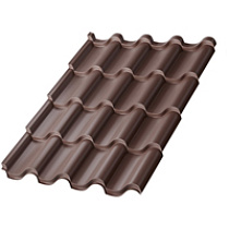 Металлочерепица MP Монтерроса NormanMP (ПЭ-01-8017-0,5) 57729