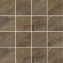 Роял Декор мозаичный коричневый ММ60072 20х60 глянцевый