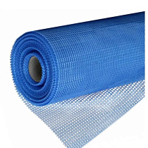 Сетка фасадная синяя ячейка 5*5мм 160 г/м2 1,0*10м 72610