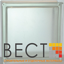 Стеклоблок "Арктика" бесцветный 19*19*8 см. Glass Block Clear 1919/8 Arctic 67539