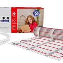 Тёплый пол (нагревательный мат) REXANT Classic RNX -5,0-750 51-0509-2 (площадь 5,0 м2 (0,5 х 10,0 м) 67008