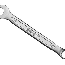 Ключ комбинированный ЗУБР "МАСТЕР" Cr-V сталь, хромированный 8 мм 53600