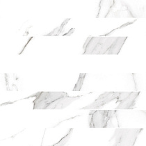 Вива Декор мозаичный белый ММ60152 20х60 глянцевый