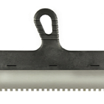 Шпатель фасадный зубчатый нерж 8х8 200мм пластм ручка "КЕДР" 045-0200 58196