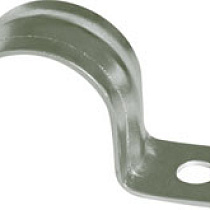 GN22C Cкoбa мeтaлл c oдним oтвepcт Ф21-22мм (100шт 00803