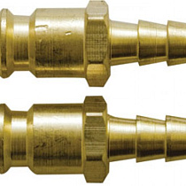 Адаптер быстросъемный "итальянского" типа с "елочкой" 6 мм, 2 шт ФИТ 40039